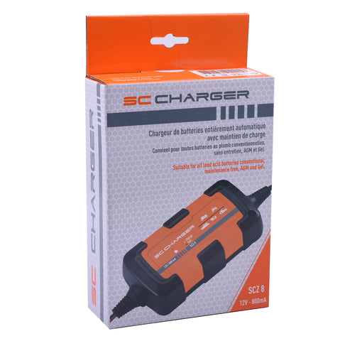 ACCULADER LP CHARGER SCZ8 12V-800MA